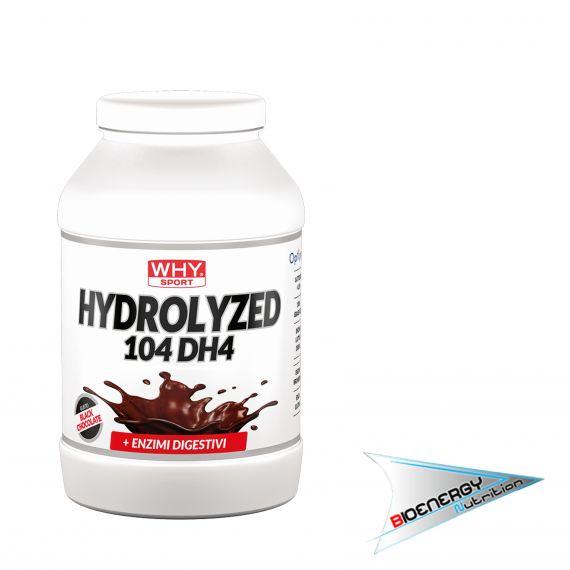 Why-Hydrolyzed 104 DH4  900 Gr Black Chocolate  
